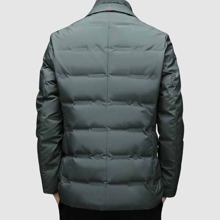 Herren - Essentieller Daunenjacke - Entendaunenfüllung - Stilvoll und warm - Perfekt für jeden Anlass