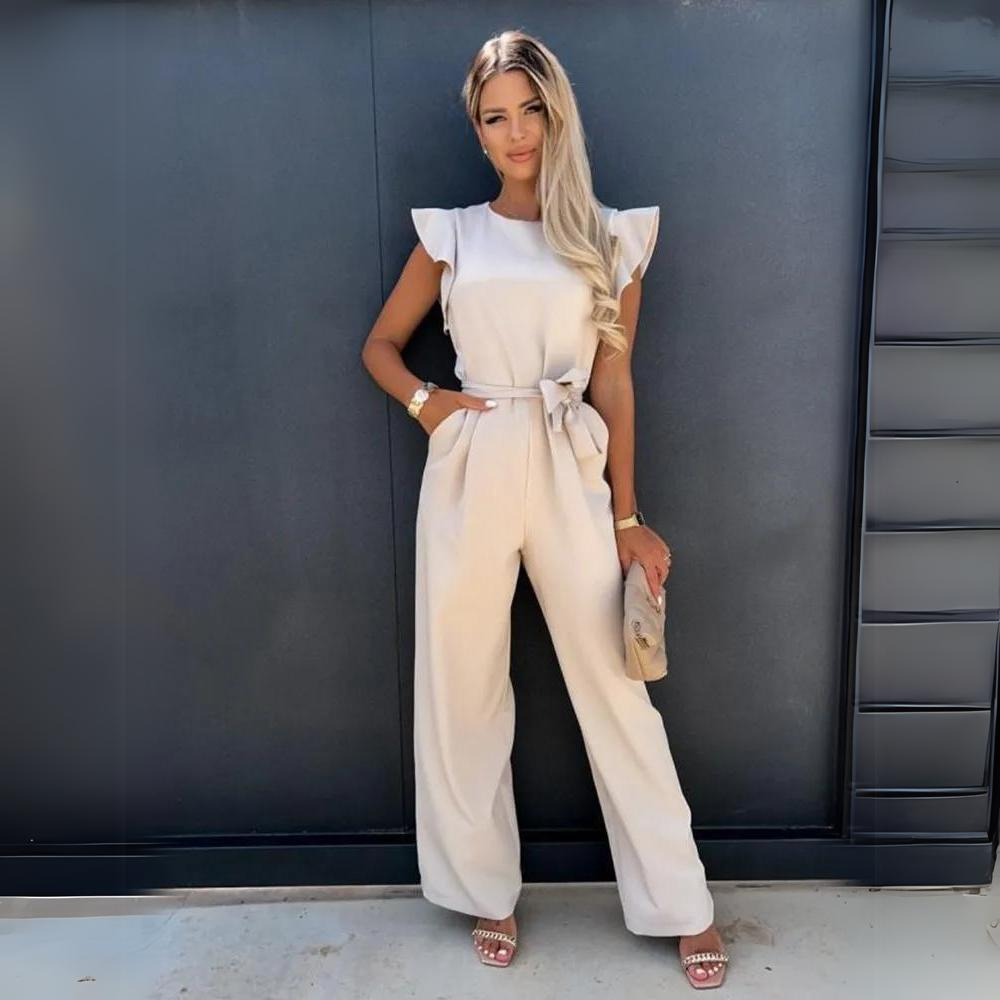 Damen - Schicker Jumpsuit - Hochwertigem Material - Stilvolles Design - Perfekte Outfits für jeden Anlass
