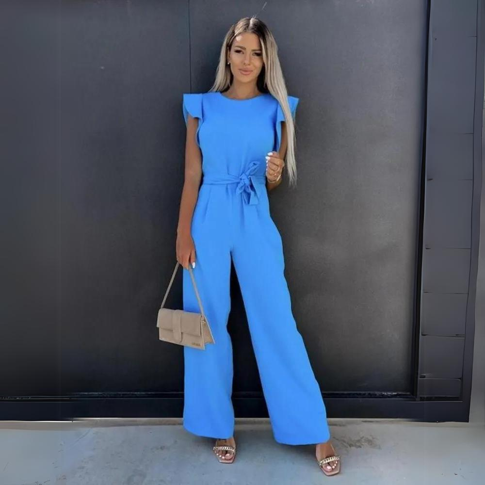Damen - Schicker Jumpsuit - Hochwertigem Material - Stilvolles Design - Perfekte Outfits für jeden Anlass