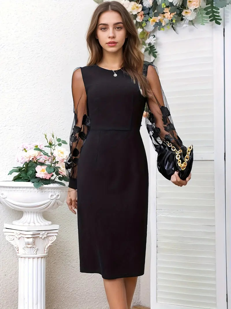 Damen - Cocktailkleider - Blumenmuster - Eleganter Stil für besondere Anlässe