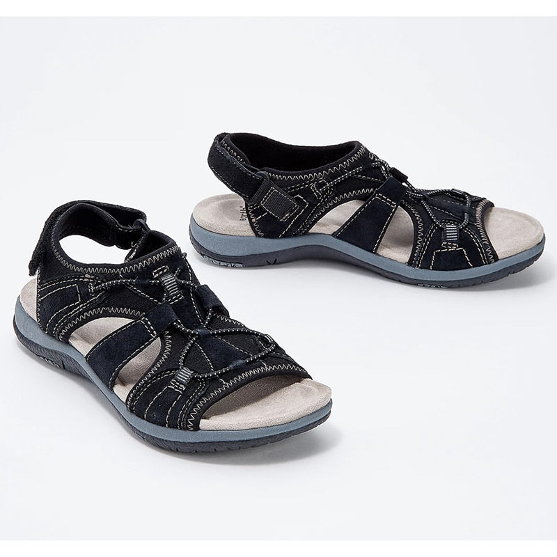 Frauen - Bequeme Sandalen - Stylische Freizeitschuhe für den Alltag - Ideal für Sommerabenteuer