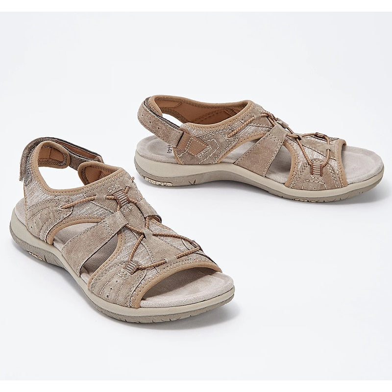 Frauen - Bequeme Sandalen - Stylische Freizeitschuhe für den Alltag - Ideal für Sommerabenteuer