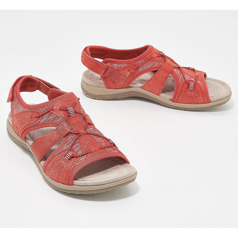 Frauen - Bequeme Sandalen - Stylische Freizeitschuhe für den Alltag - Ideal für Sommerabenteuer