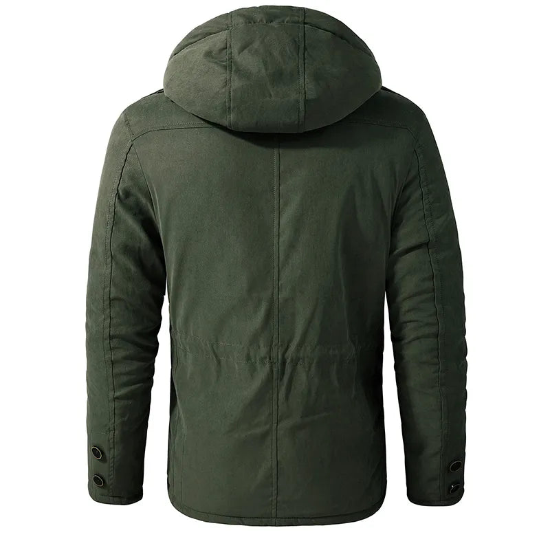 Herren - Robuste Jacke - Warmem Innenfutter - Langlebig & Gemütlich für jede Gelegenheit