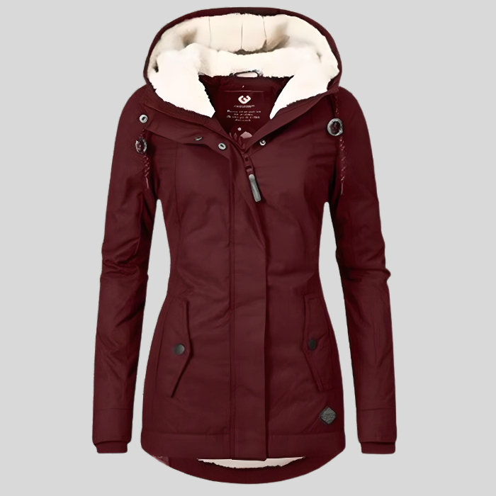 Damen - Verlängerte Winterjacke - Wasserfest - Isolierte & Modische Oberbekleidung für kalte Tage