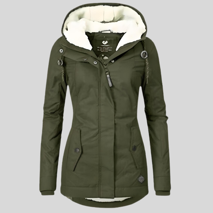 Damen - Verlängerte Winterjacke - Wasserfest - Isolierte & Modische Oberbekleidung für kalte Tage