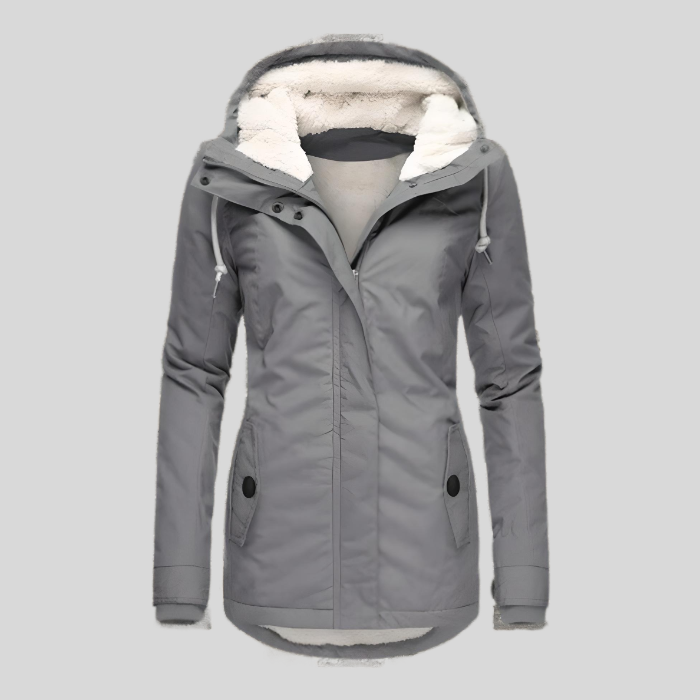 Damen - Verlängerte Winterjacke - Wasserfest - Isolierte & Modische Oberbekleidung für kalte Tage