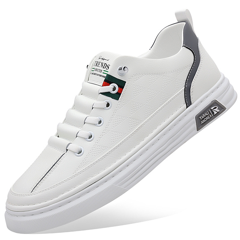 Herren - Lässige Sneakers - Leder - Stilvolle und Bequeme Schuhe für jeden Anlass