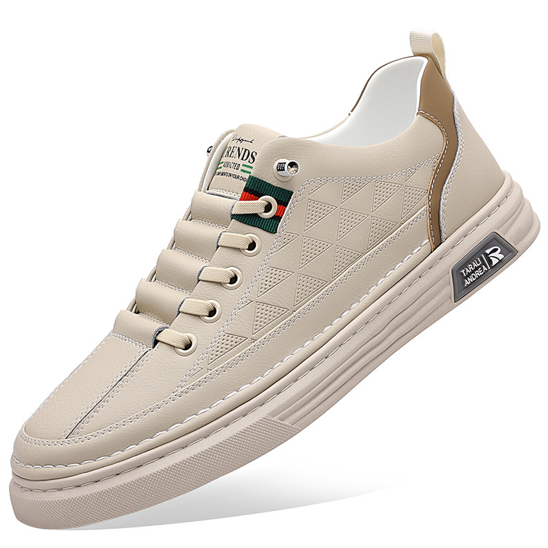 Herren - Lässige Sneakers - Leder - Stilvolle und Bequeme Schuhe für jeden Anlass