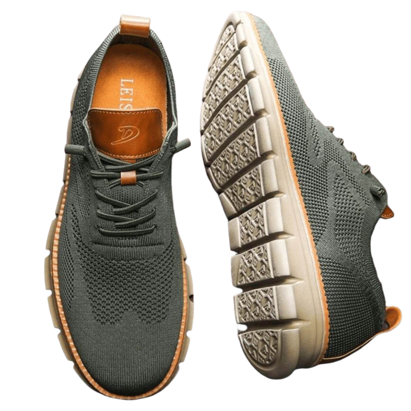 Herren - Bequeme Slip-On-Wanderschuhe - Atmungsaktive Material - Fußgewölbestütze - Ideale Outdoor-Schuhe für Abenteuer
