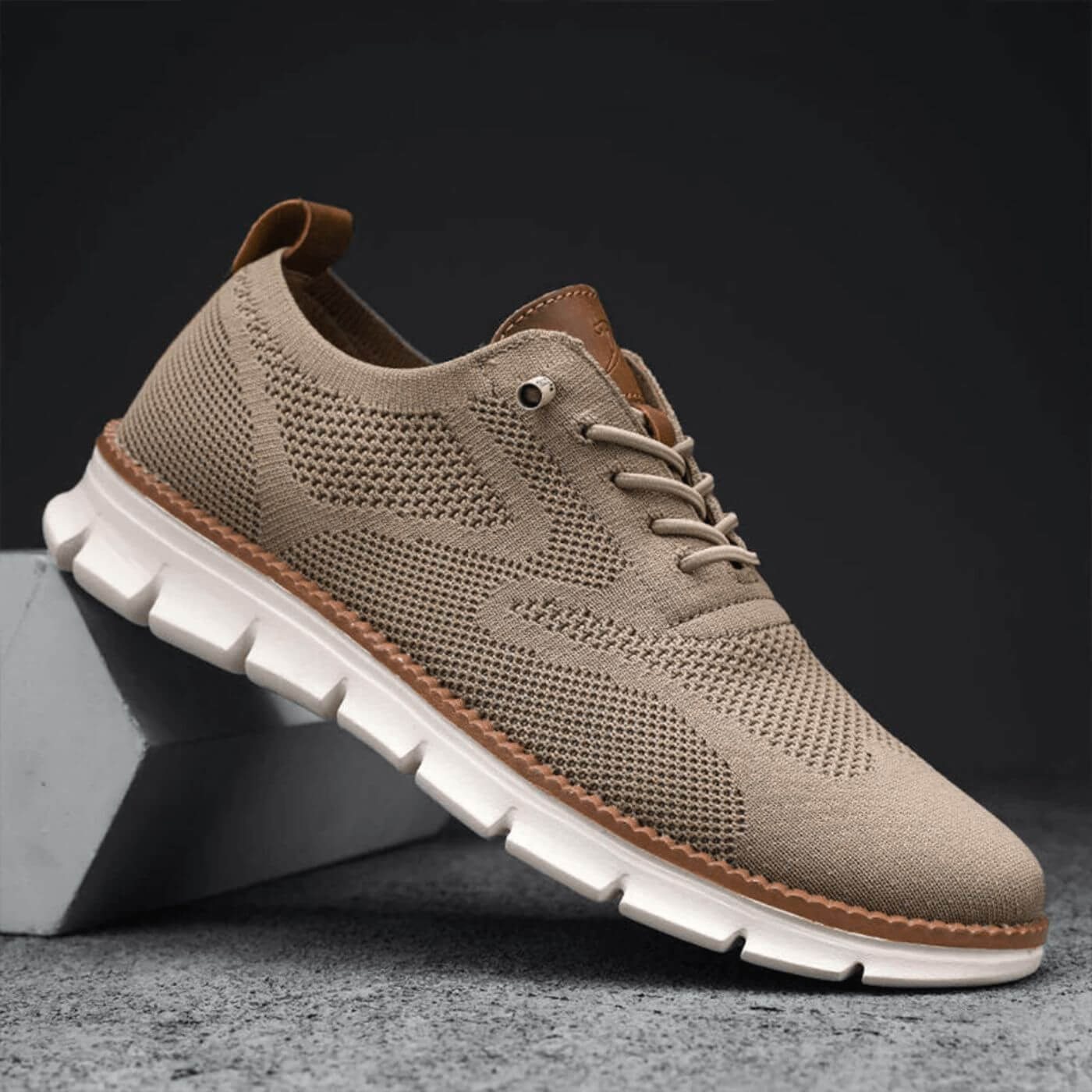 Herren - Bequeme Slip-On-Wanderschuhe - Atmungsaktive Material - Fußgewölbestütze - Ideale Outdoor-Schuhe für Abenteuer