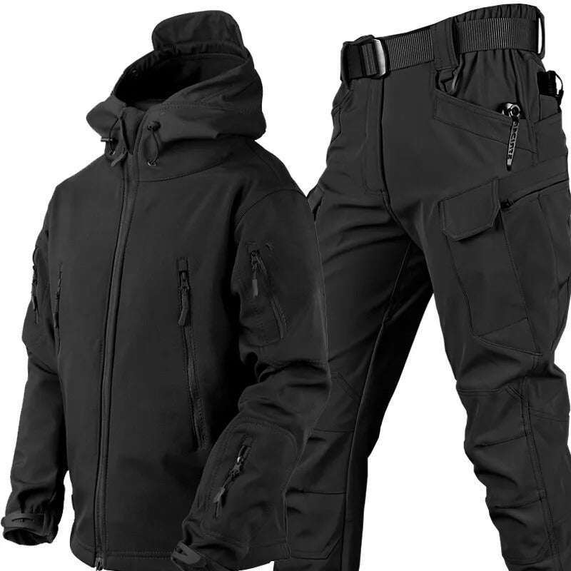 Herren - Outdoor Set - Hochwertigen Materialien - Wasserdicht & Winddicht - Ideal für Abenteuer in der Natur