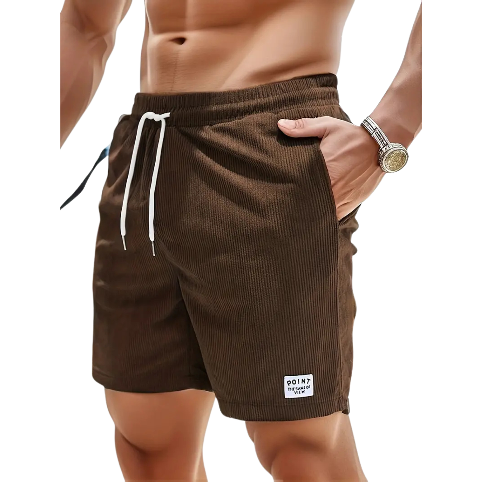 Herren - Badeshorts - Atmungsaktive Polyestermischung mit praktischen Taschen - Ideal für den Sommer
