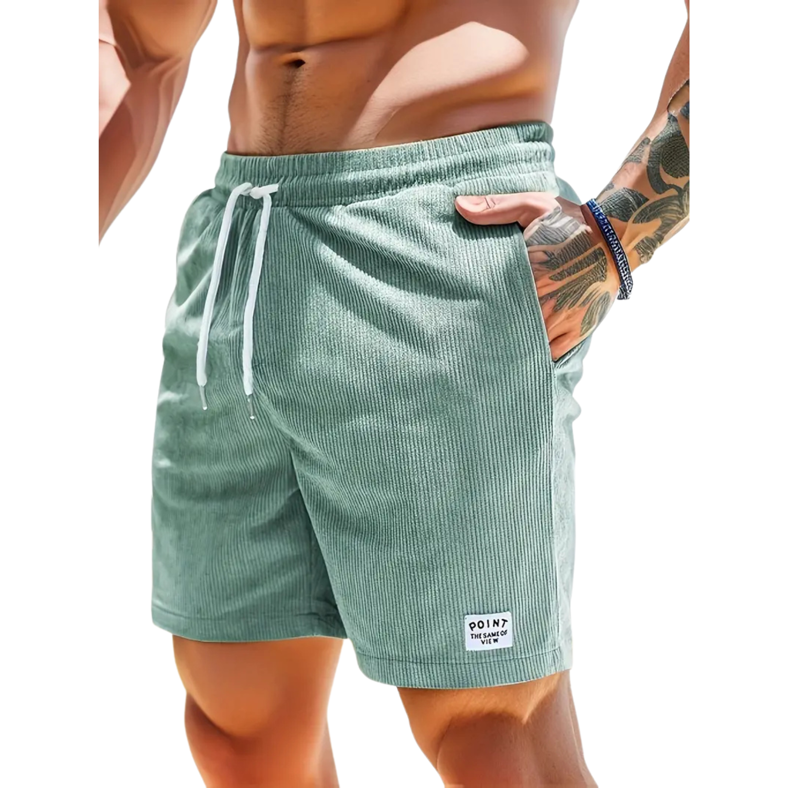 Herren - Badeshorts - Atmungsaktive Polyestermischung mit praktischen Taschen - Ideal für den Sommer