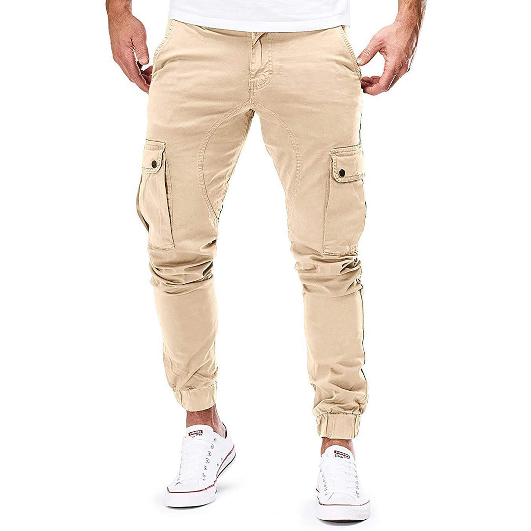 Herren - Cargohose - Baumwoll-Polyester - Robuste & vielseitige Passform - Ideal für Freizeit und Outdoor-Aktivitäten