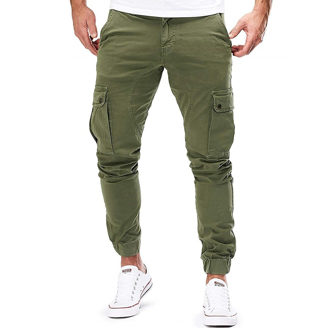 Herren - Cargohose - Baumwoll-Polyester - Robuste & vielseitige Passform - Ideal für Freizeit und Outdoor-Aktivitäten