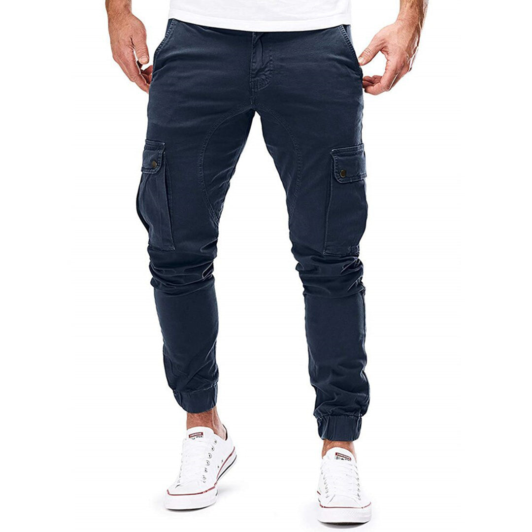Herren - Cargohose - Baumwoll-Polyester - Robuste & vielseitige Passform - Ideal für Freizeit und Outdoor-Aktivitäten