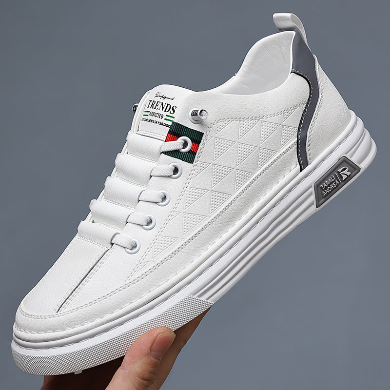 Herren - Lässige Sneakers - Leder - Stilvolle und Bequeme Schuhe für jeden Anlass