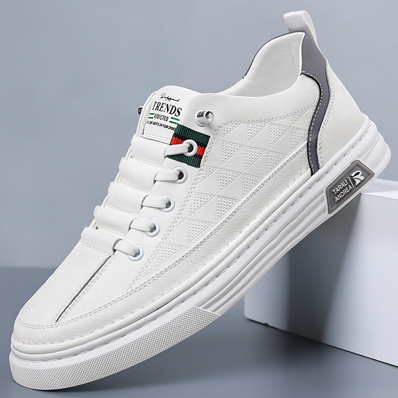 Herren - Lässige Sneakers - Leder - Stilvolle und Bequeme Schuhe für jeden Anlass