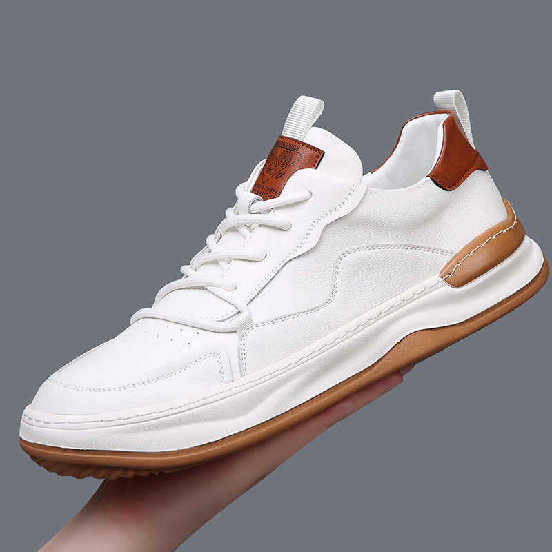 Herren - Turnschuhe - Leder - Low-Top - Stilvolle Freizeitschuhe für jeden Anlass