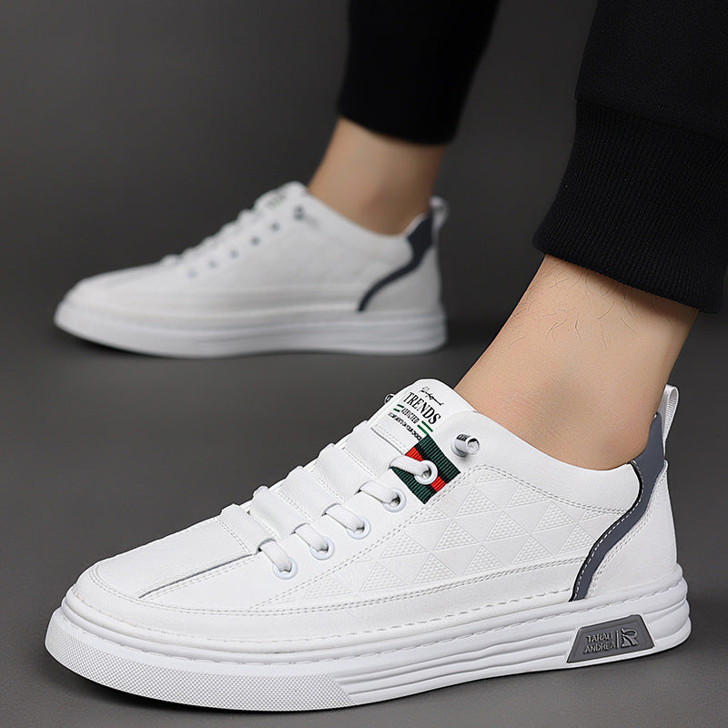 Herren - Lässige Sneakers - Leder - Stilvolle und Bequeme Schuhe für jeden Anlass