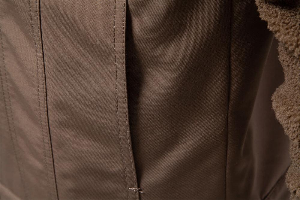 Herren - Stylische Patchwork Jacke - Gemütliches Material & Einzigartiges Design - Ideal für Freizeit