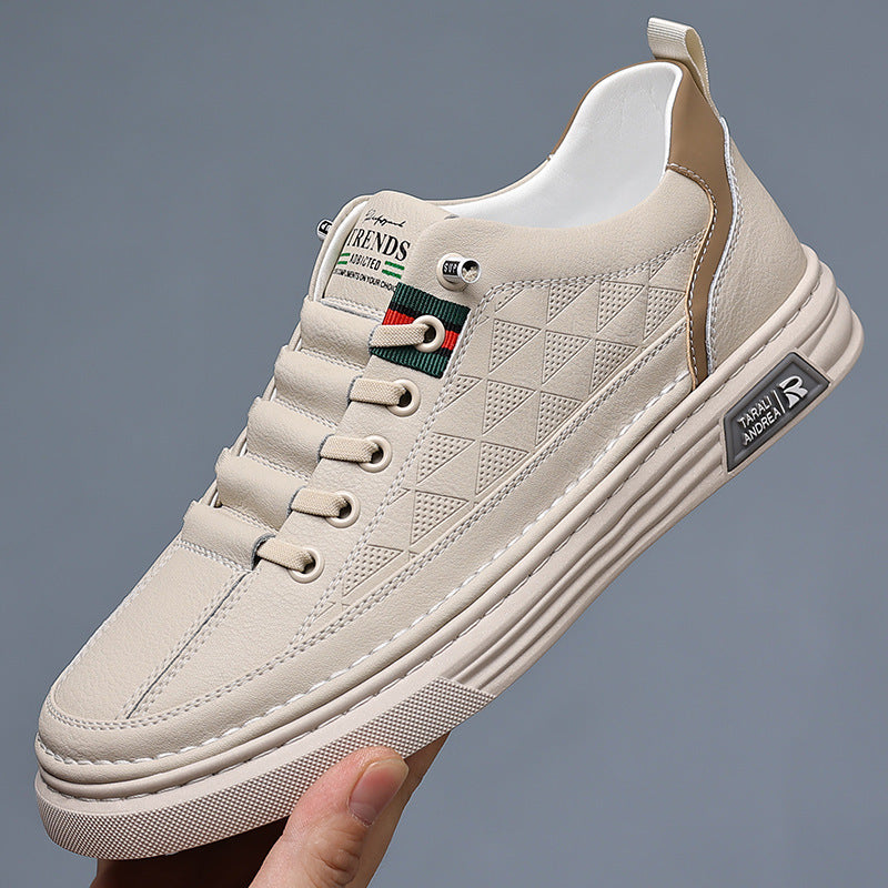 Herren - Lässige Sneakers - Leder - Stilvolle und Bequeme Schuhe für jeden Anlass