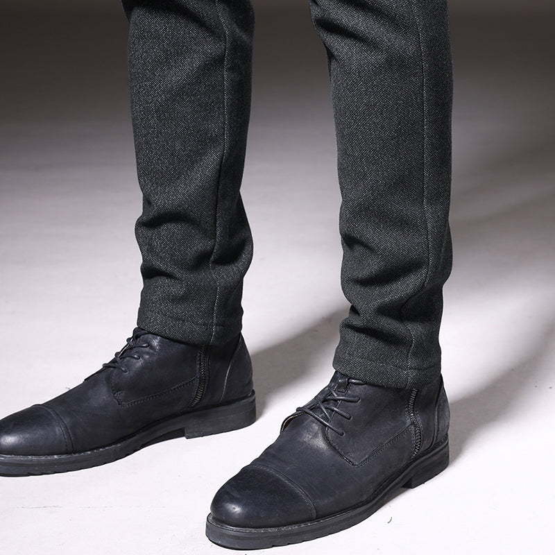 Herren - Schmal Geschnittenen Hose - Bequemes Stretch-Material - Stilvolle Alltagskleidung für jeden Anlass