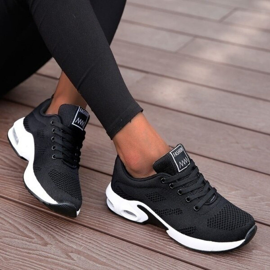 Damen - Leichte Sneakers - Strapazierfähigem Material - Stilvoller Komfort für den Alltag - Ideal für jeden Schritt