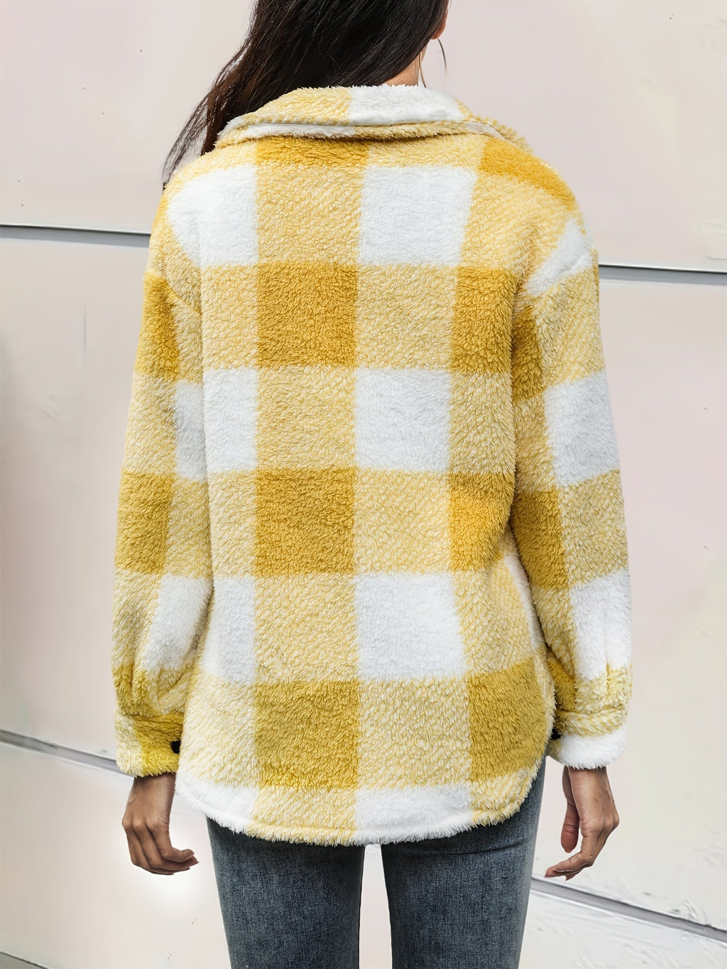 Damen - Jacke - Plüsch Fleece - Weich und Flexibel - Kuscheliger Komfort für den ganzen Tag