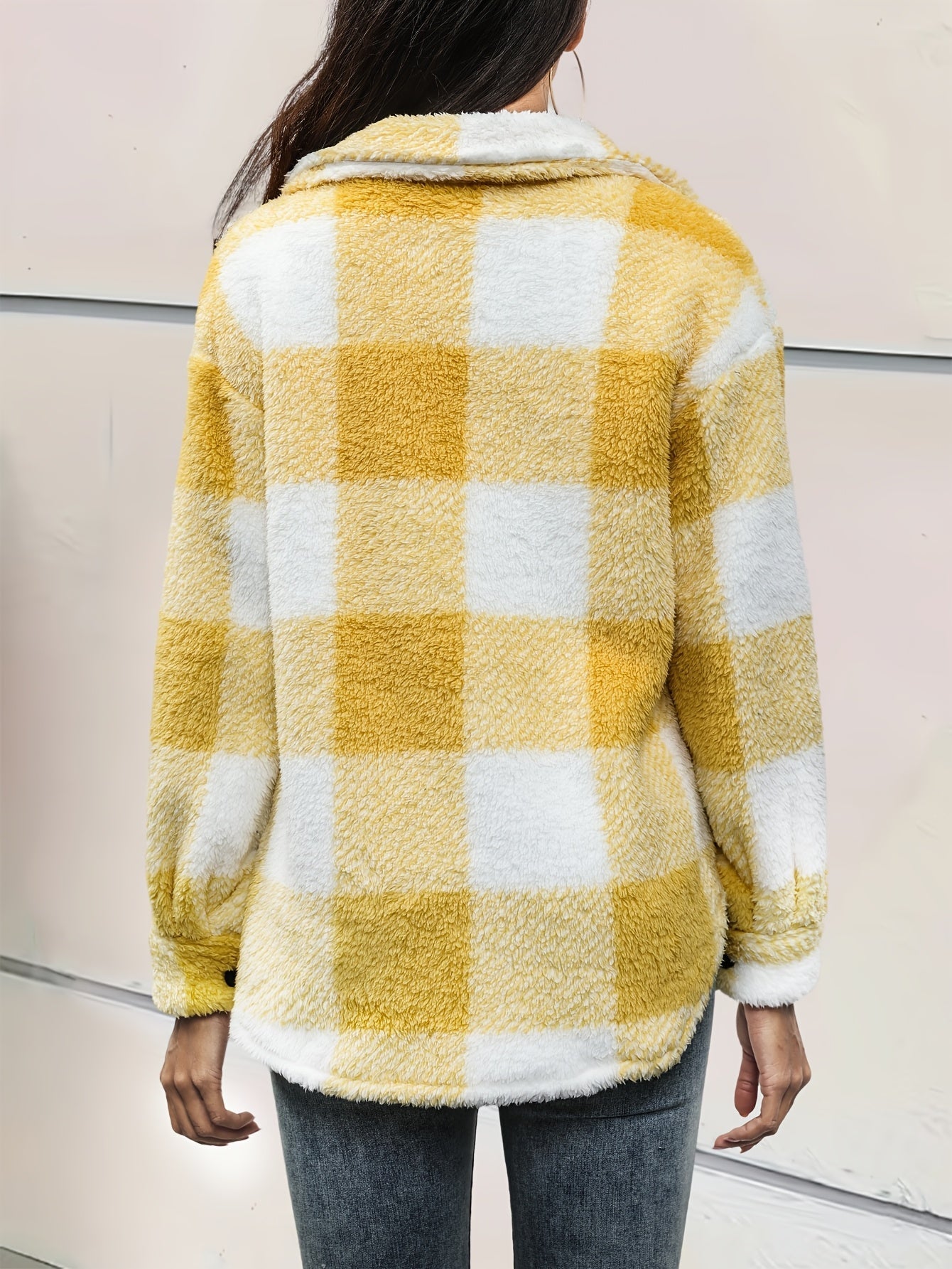 Damen - Jacke - Plüsch Fleece - Weich und Flexibel - Kuscheliger Komfort für den ganzen Tag