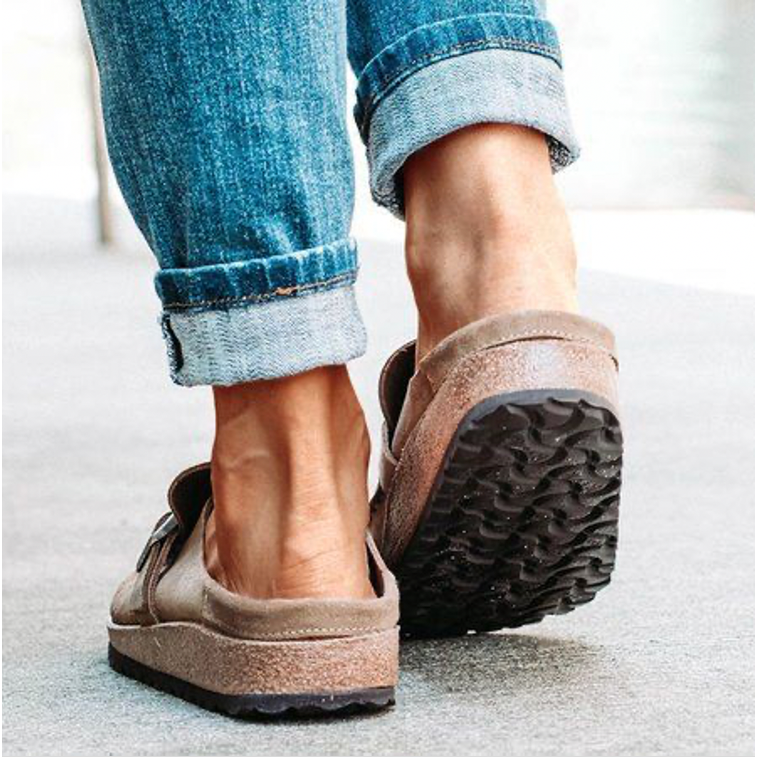 Damen - Stylische Kork-Sandalen - Hochwertigen Materialien - Ultimativer Komfort und Halt - Ideal für den Alltag