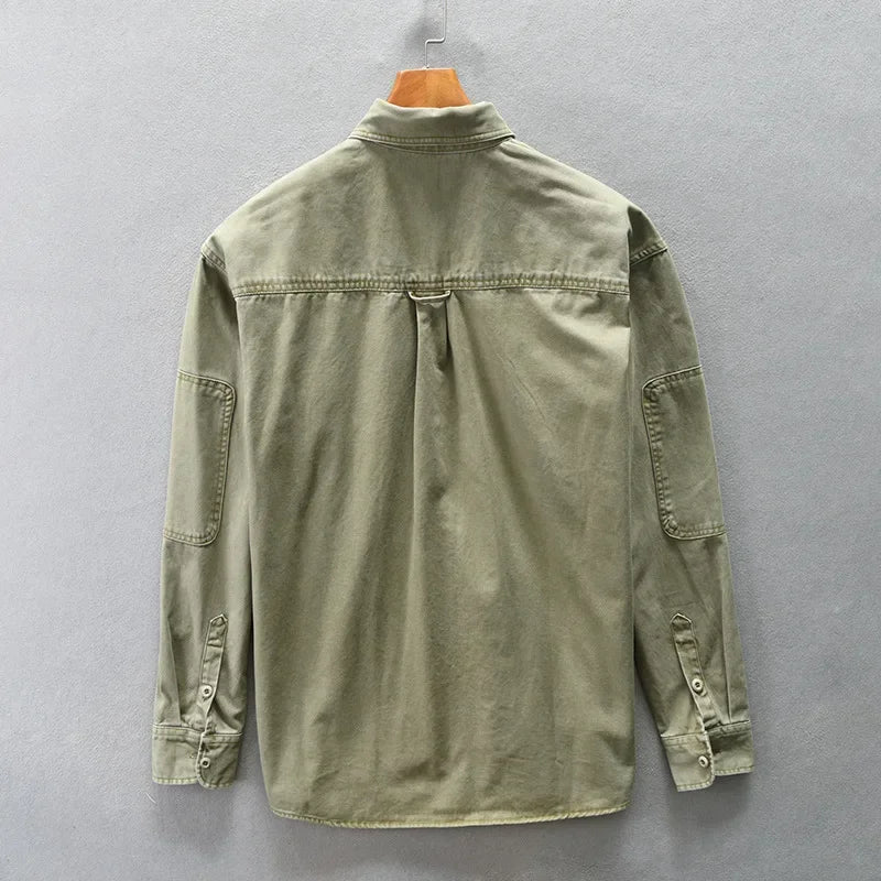 Herren - Jacke - Baumwoll-Denim - Klassische Passform & Lässiger Stil - Ideale Alltags-Outerwear für jeden Anlass