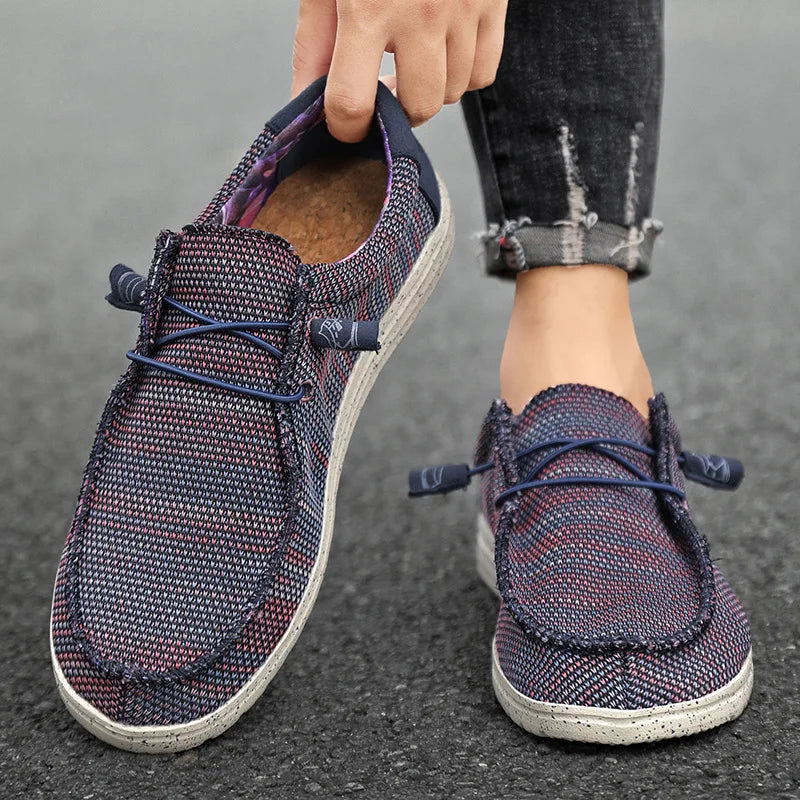 Herren - Segeltuchschuhe - Atmungsaktive Mesh - Leichte & stylische Schuhe für den Sommer