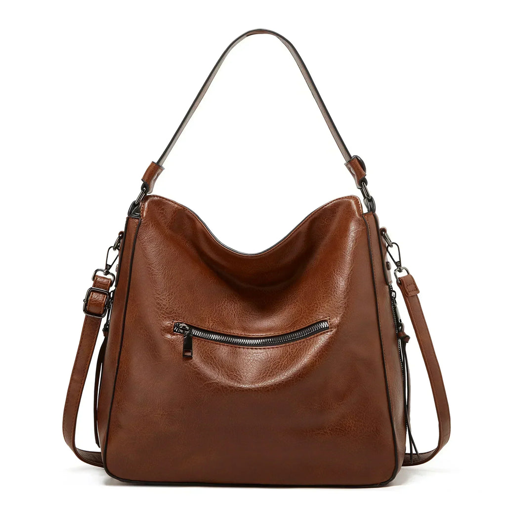 Damen - Stylische tasche - Leder - Vielseitige Handtasche für den Alltag