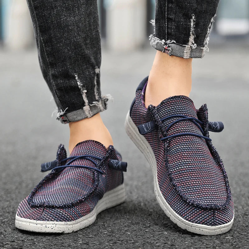 Herren - Segeltuchschuhe - Atmungsaktive Mesh - Leichte & stylische Schuhe für den Sommer