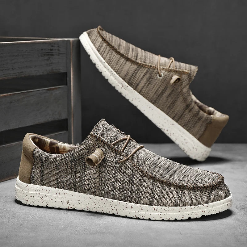 Herren - Segeltuchschuhe - Atmungsaktive Mesh - Leichte & stylische Schuhe für den Sommer