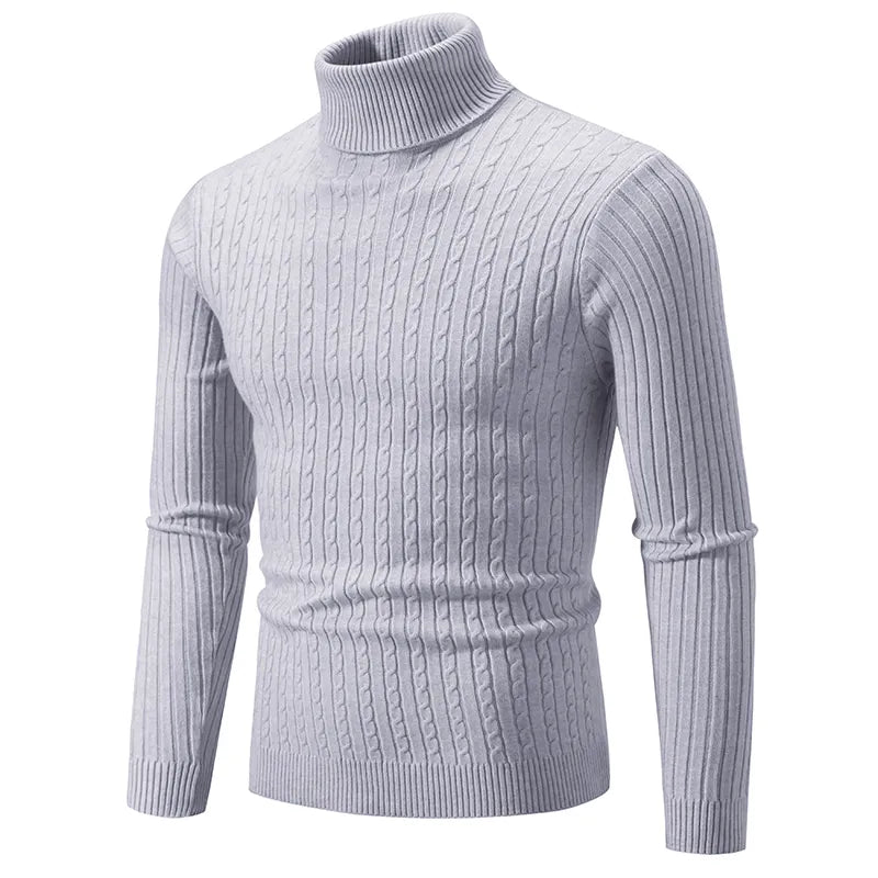 Herren - Rollkragenpullover - Kaschmir - Gemütlich, stilvoll und unverzichtbar für jede Schicht