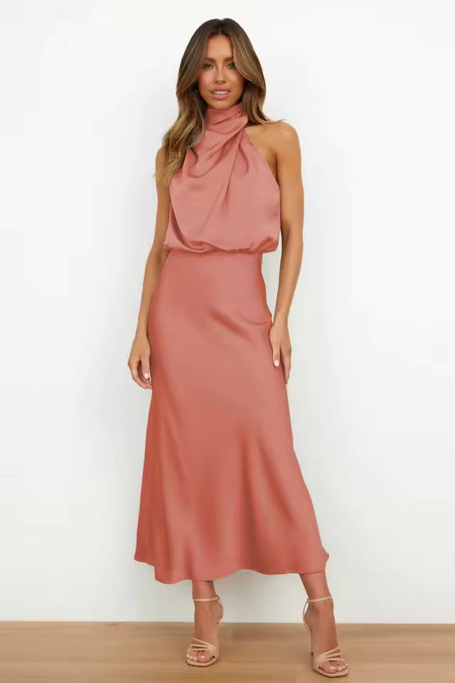 Damen - Elegantes Maxikleid - Leichtes Material - Chic Stil - Perfekt für jeden Anlass