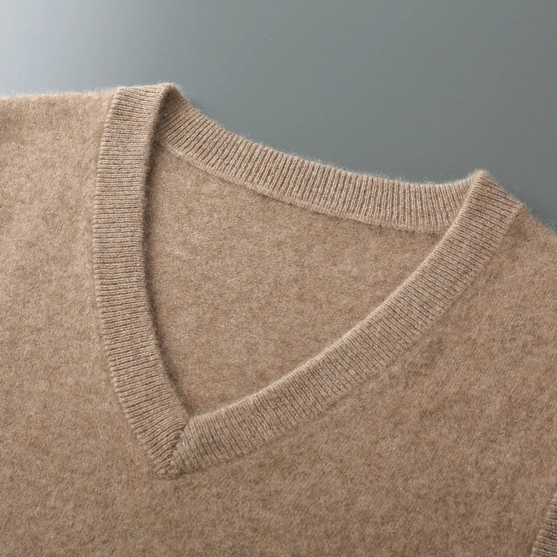 Herren - Wollweste - Kaschmirwolle - Klassische Passform, Warmes Design für Smart Casual Style - Perfekt zum Layering