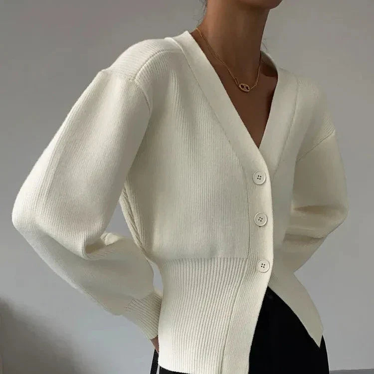 Damen - Gemütlicher Strickpullover - Weicher Stoff - Unverzichtbares Kleidungsstück für jeden Kleiderschrank