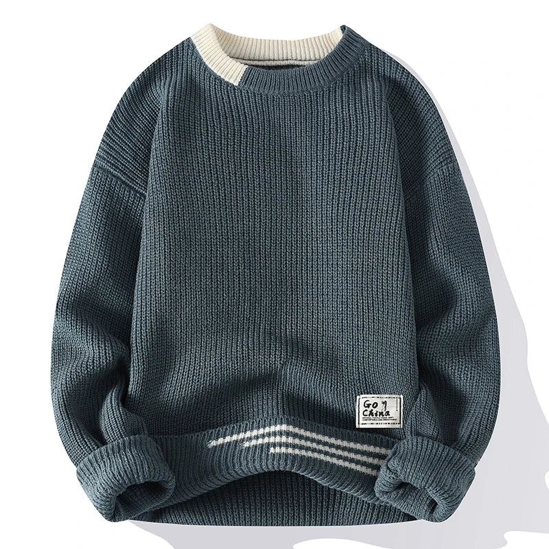 Herren - Strickpullover - Weiches Material - Stilvoll & gemütlich - Ideal für den Herbst