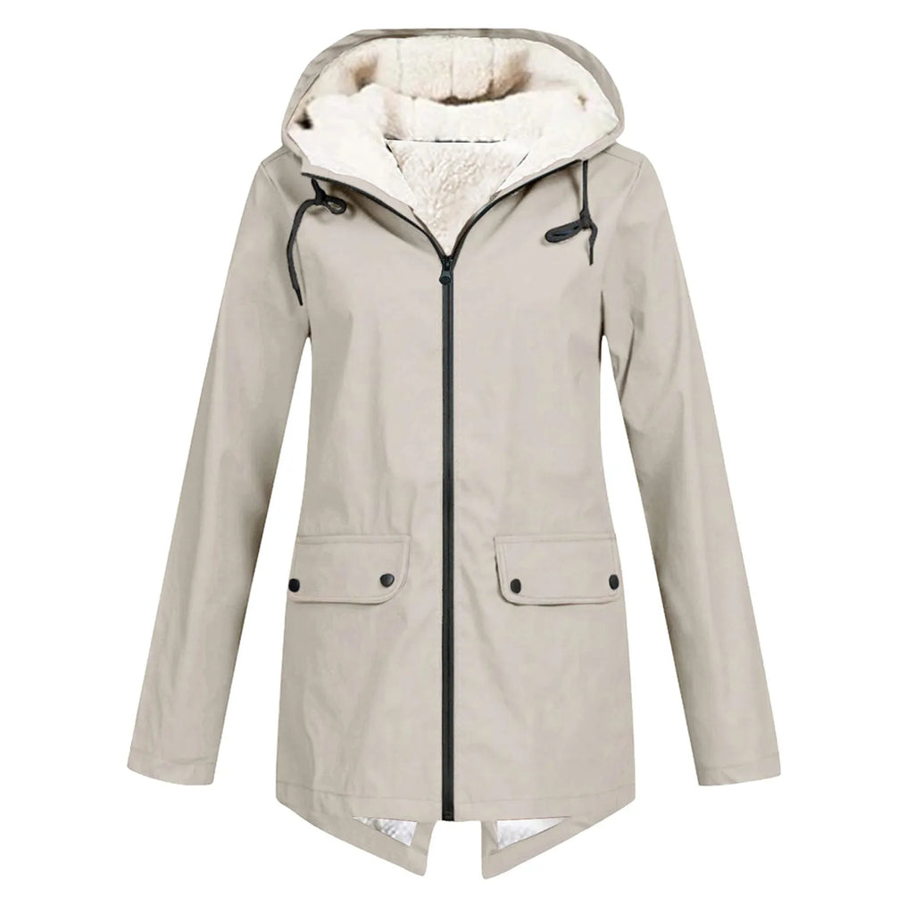 Damen - Regenjacke - Wasserdichten und winddichten - Leicht und stylisch für jedes Outdoor-Abenteuer