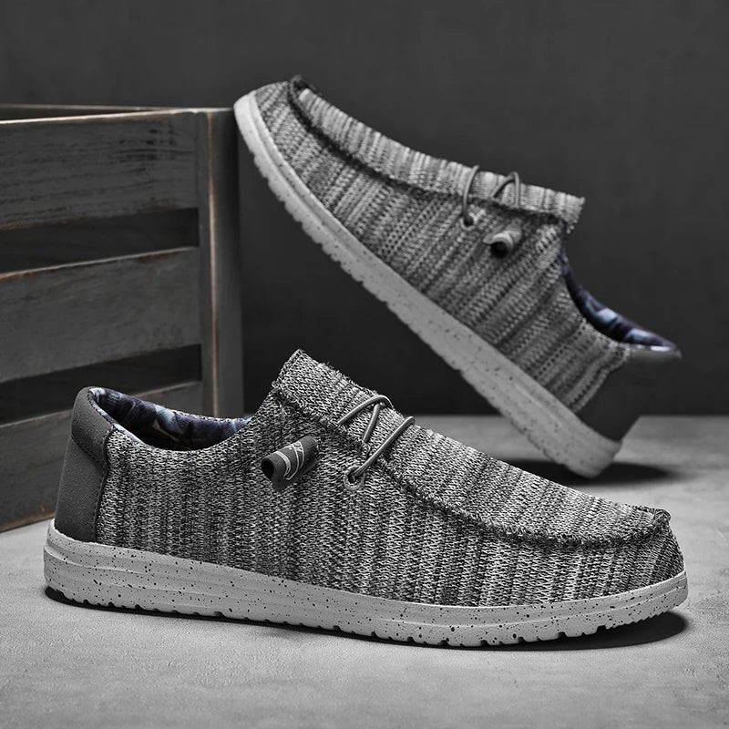 Herren - Segeltuchschuhe - Atmungsaktive Mesh - Leichte & stylische Schuhe für den Sommer