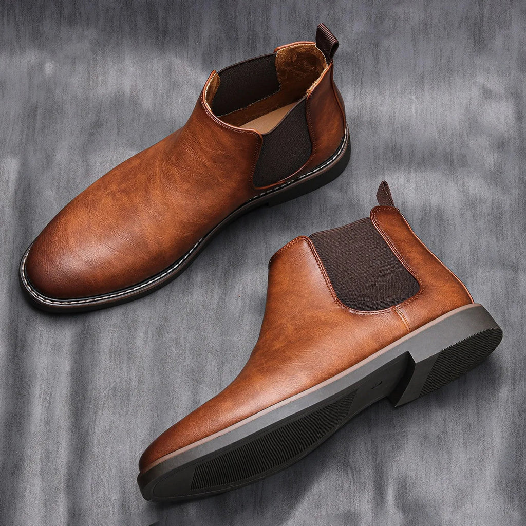 Herren - Chelsea Boots - Strapazierfähiges Leder - Zeitloser Klassischer Stil - Stil und Komfort