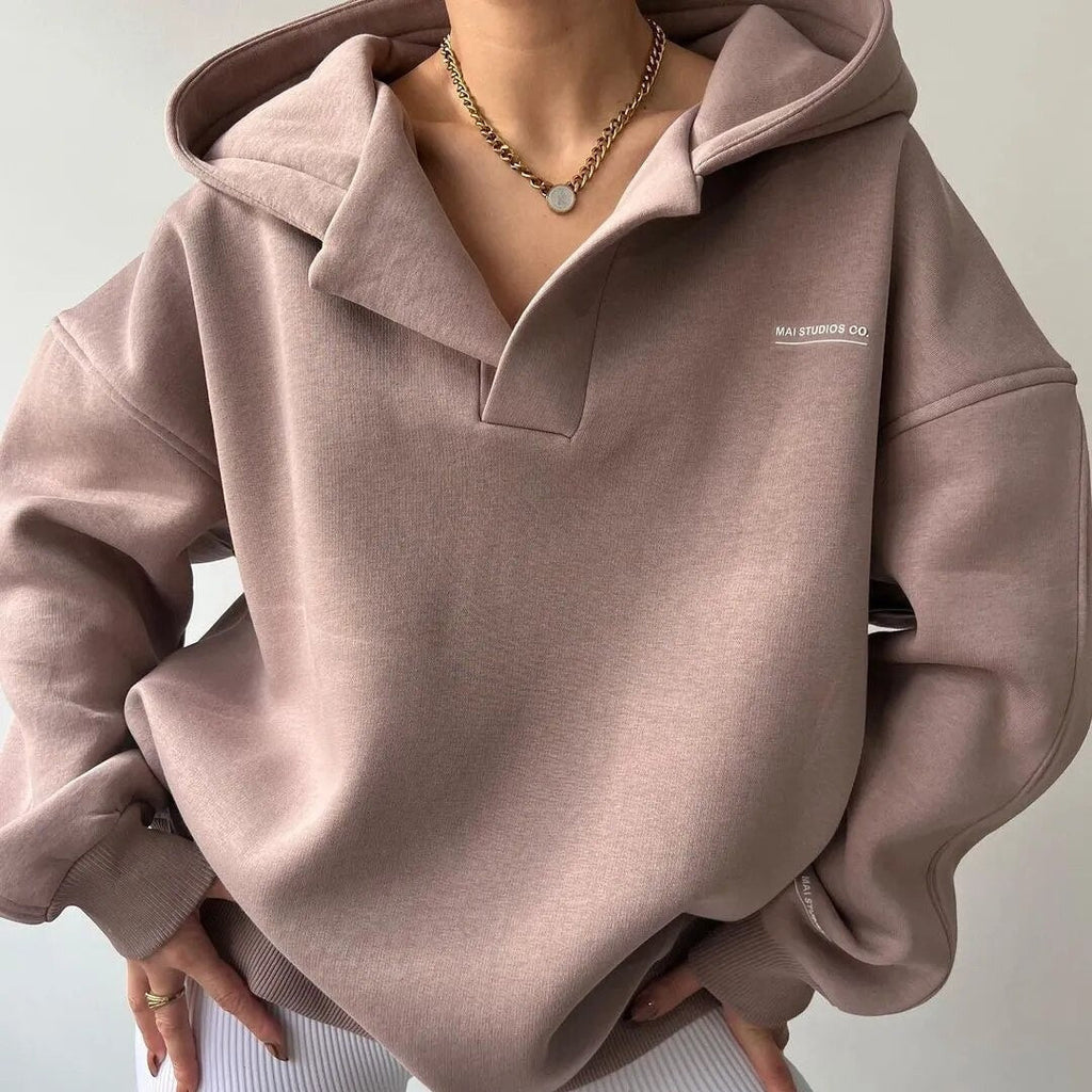 Damen - Pullover - Hochwertiger Stoff - Moderner Rundhalsausschnitt - Bequemer Strick - Stylische Freizeitmode