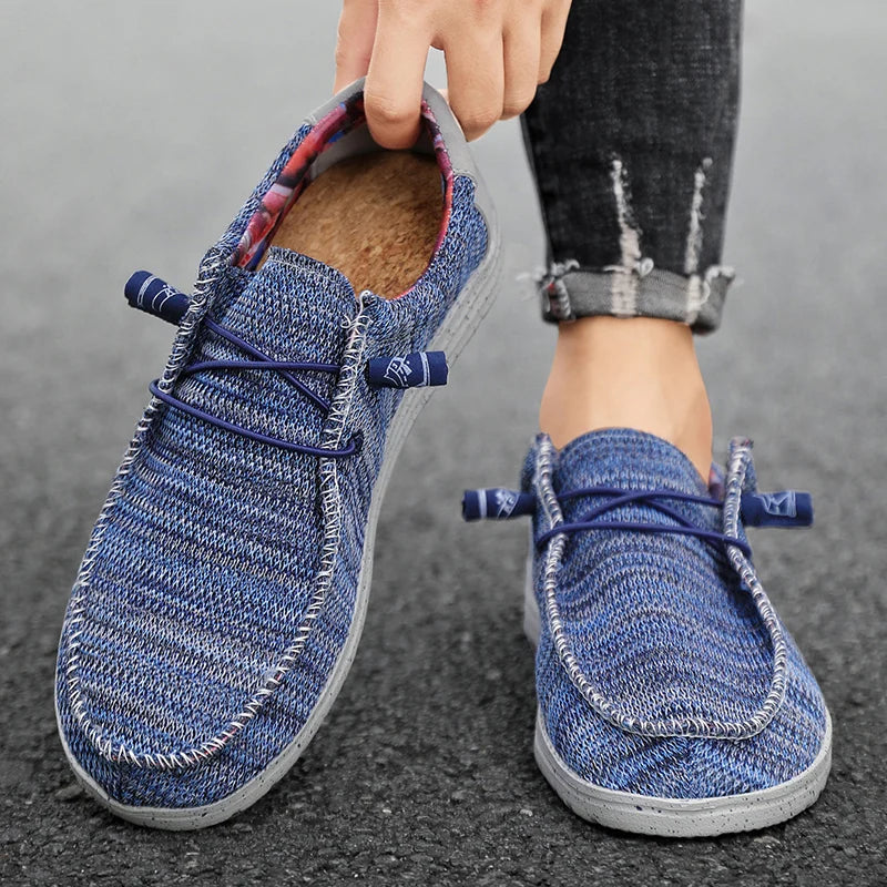 Herren - Segeltuchschuhe - Atmungsaktive Mesh - Leichte & stylische Schuhe für den Sommer