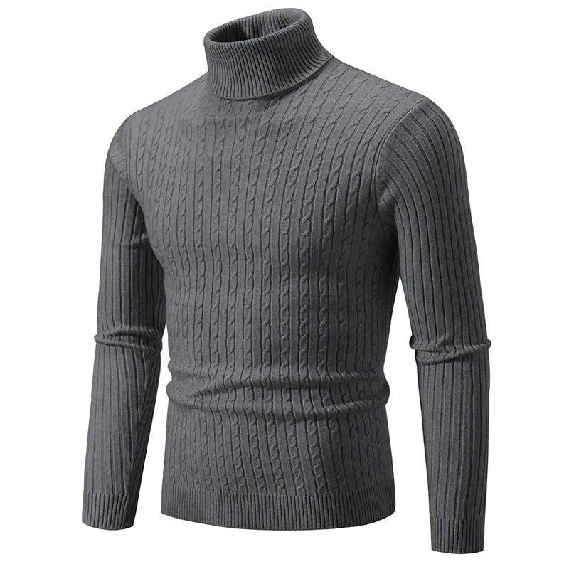 Herren - Rollkragenpullover - Kaschmir - Gemütlich, stilvoll und unverzichtbar für jede Schicht