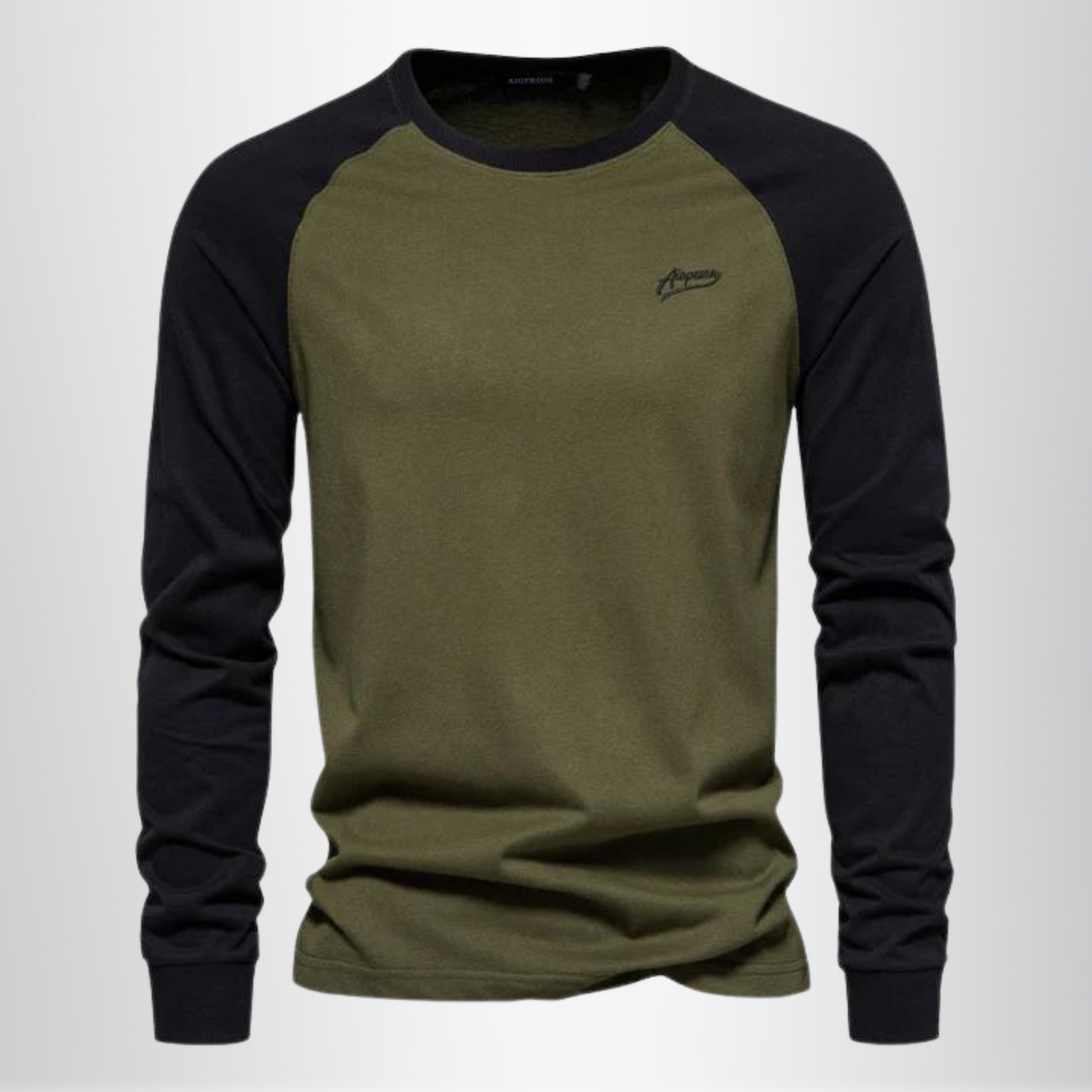 Herren - Langarm T-Shirt - Weiche Baumwollmischung - Lässige und bequeme Alltagsmode