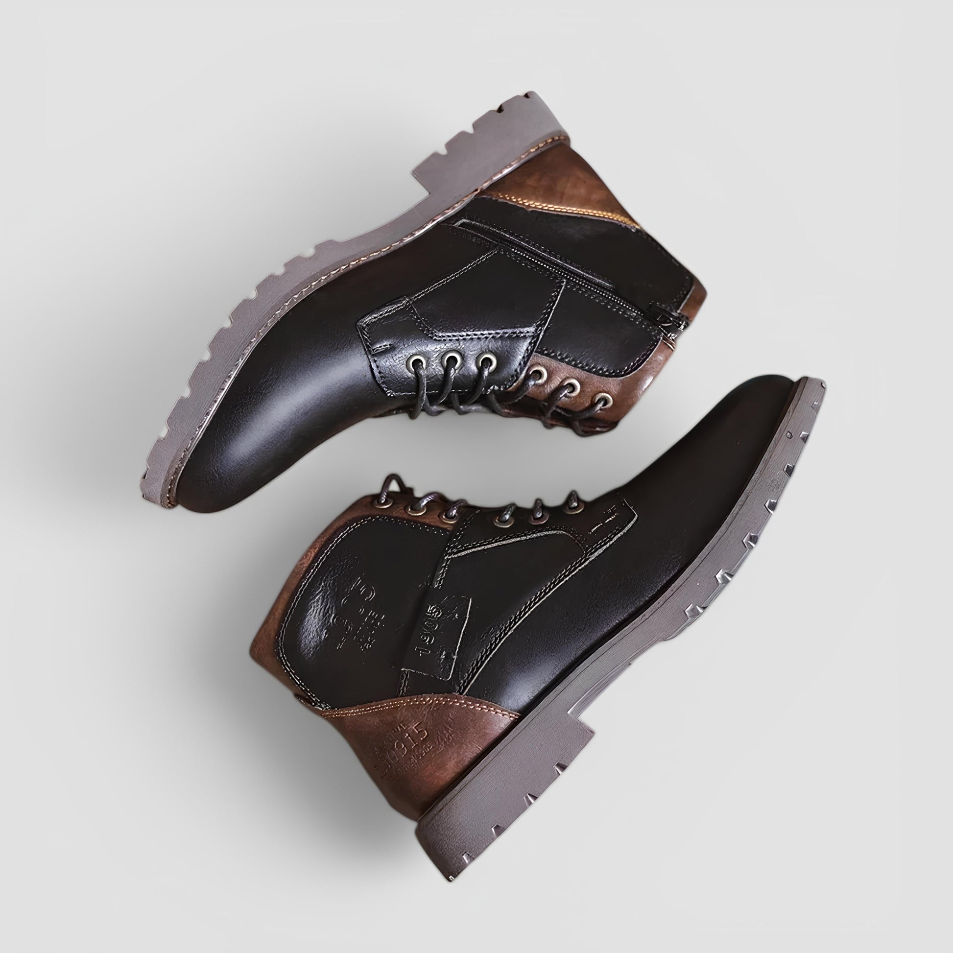 Herren - Lederstiefel - Hochwertigem Leder - Schlanke Design - Elegante Stiefel